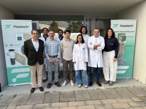 Foto con parte del equipo de investigación ganador del Premio Innovación